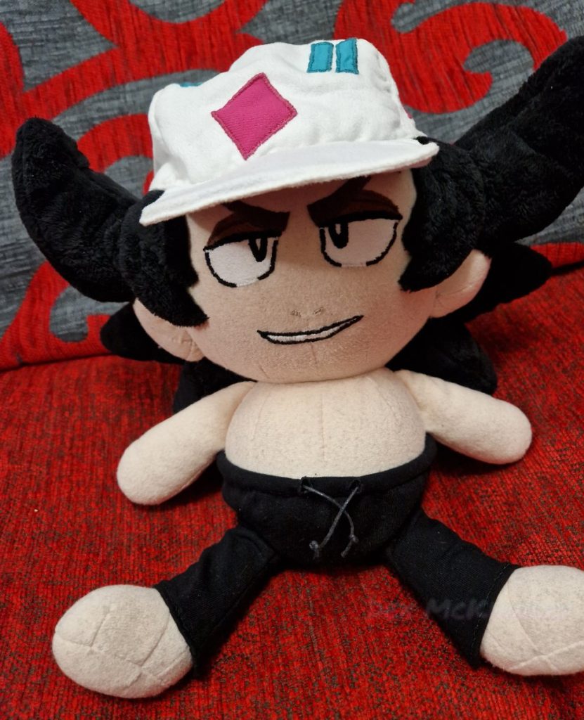 Front view, trousers and hat only