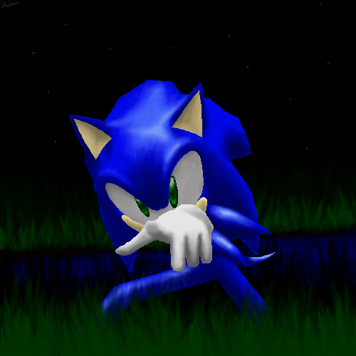 Sonic the Hedgehog (Oekaki) (Sonic the Hedgehog) (2005-03-29)