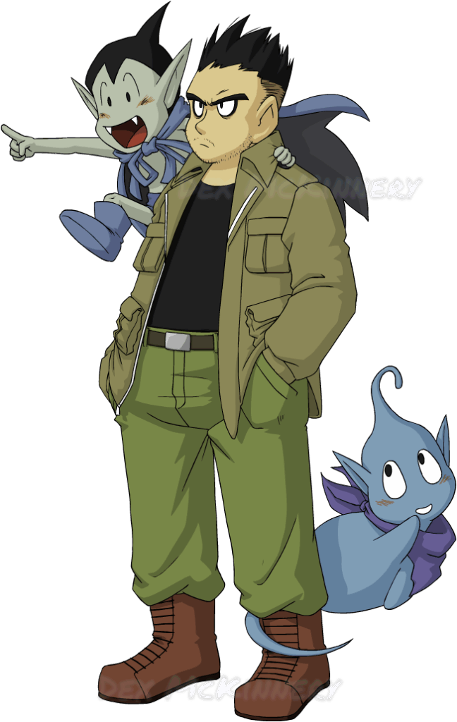 Mako, Paifu and Jose (Cowa!/Akira Toriyama) (2012/11)
