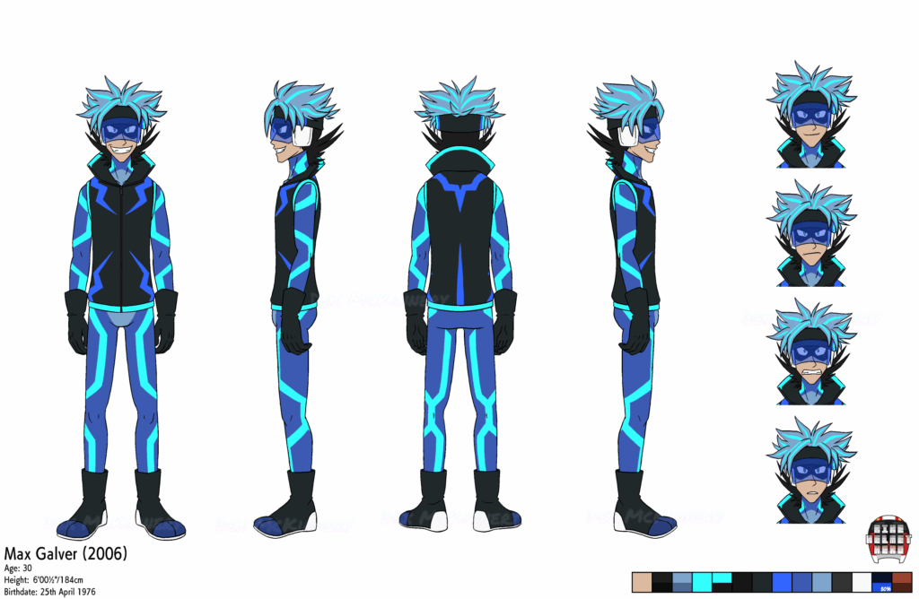Max Galver (circa 2006) Reference Sheet (2025-01-29)