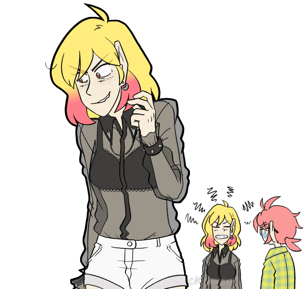 Satsuki Kurosawa (and her brother, Kai) for Rae (ironfloret) (2025-07-08)