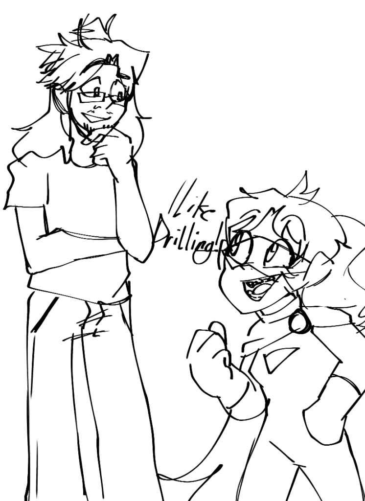 Hal McAvinue by JulxonArtz (featuring their OC, Julia) (2022-02-05)