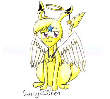 Request art for somebody on Neopets of their Zafara, "Sunny2435neo" (2004-05-02)