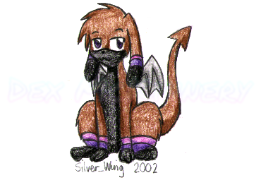Request art for somebody on Neopets of their Zafara, "Silver_Wing2002" (2004-05-04)