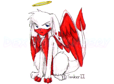 Request art for somebody on Neopets of their Zafara, "TankerII" (2004-05-08)