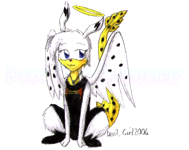 Request art for somebody on Neopets of their Zafara, "Devil_Girl2004" (2004-05-29)
