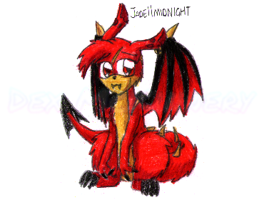 Request art for somebody on Neopets of their Zafara, "Jade11Midnight" (2004-05-29)