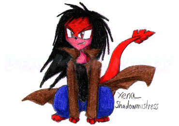 Request art for somebody on Neopets of their Zafara, "Xena_Shadowmistress" (2004-05-29)