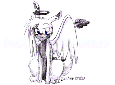 Request art for somebody on Neopets of their Zafara, "Zacheeeneo" (2004-05-29)
