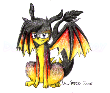 Request art for somebody on Neopets of their Zafara, "Lil_Speed_Zone" (2004-06-18)