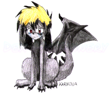 Request art for somebody on Neopets of their Zafara, "Karikoua" (2004-06-19)