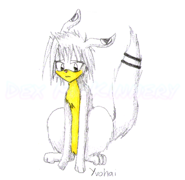 Request art for somebody on Neopets of their Zafara, "Yvohai" (2004-07-17)