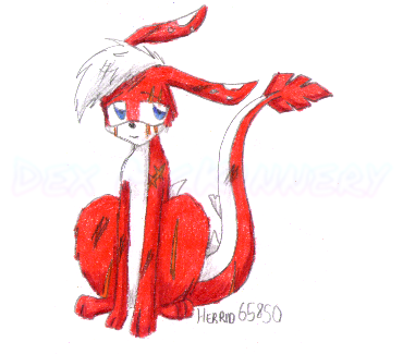 Request art for somebody on Neopets of their Zafara, "Herrid65850" (2004-07-18)