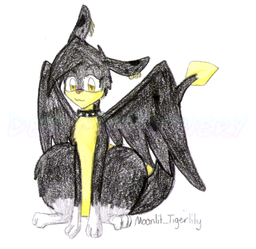 Request art for somebody on Neopets of their Zafara, "Moonlit_Tigerlily" (2004-07-18)
