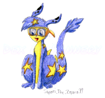 Request art for somebody on Neopets of their Zafara, "Safari_The_Zafara99" (2004-07-18)