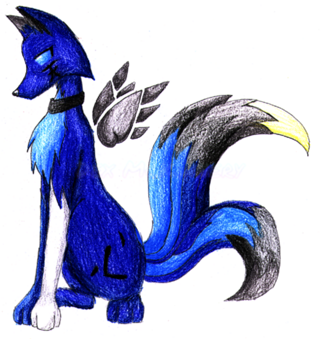 Gift art for Ferrec of their character, Tenaoiko (2004-08-11)