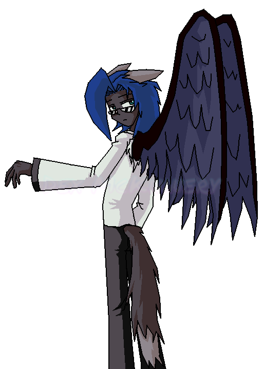 Gift art for KC of their OC, Slarenkou (2004-12-30)