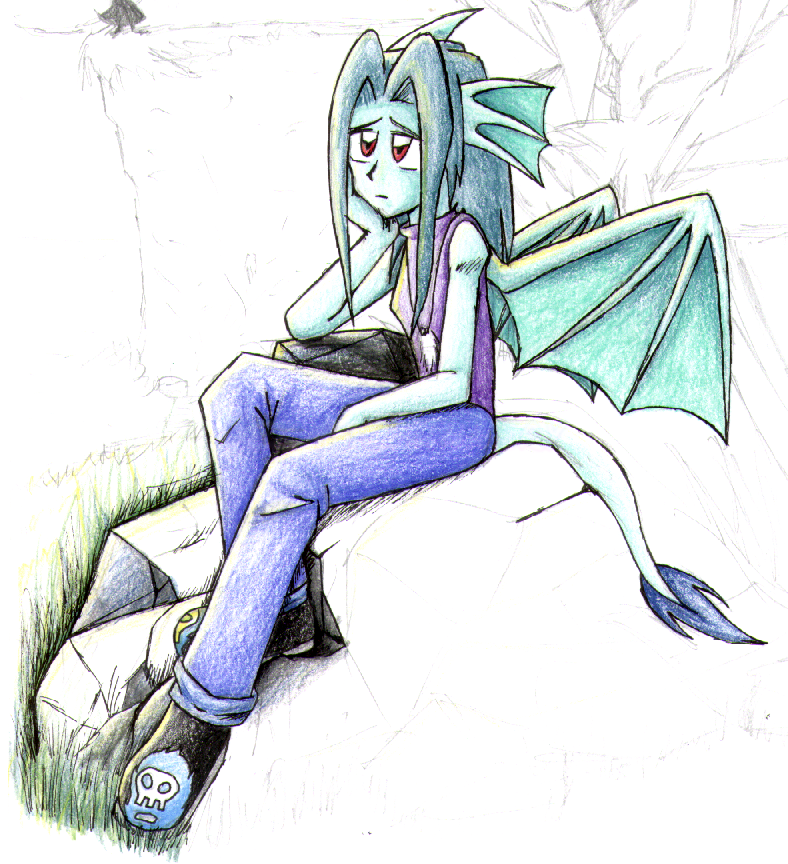 Gift art for KC of their OC, Arafa (2005-02-05)