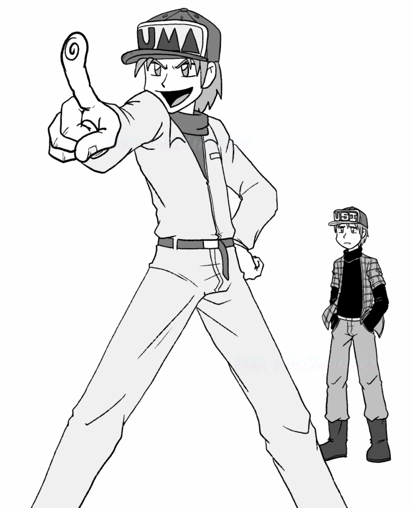 Gray (Bokujou Monogatari/Story of Seasons/Harvest Moon Friends of Mineral Town) and Blue (Bokujou Monogatari/Story of Seasons/Harvest Moon Magical Melody (2009-10-30)