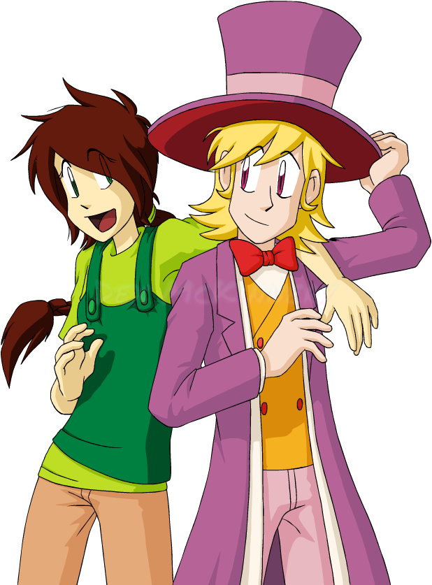 Art of Maggie and Pierre for Middie (2011-01-15)