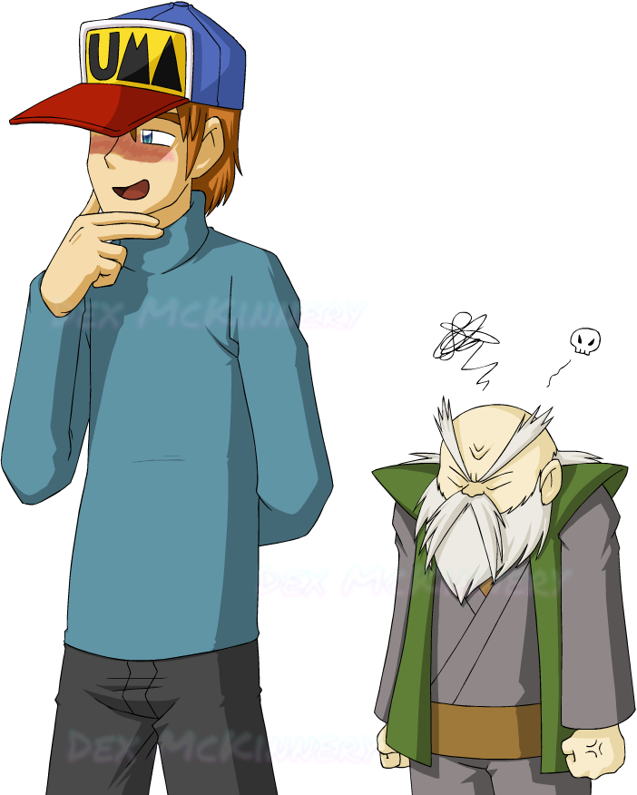 Gray and Saibara (Bokujou Monogatari/Story of Seasons/Harvest Moon Friends of Mineral Town) (2011-08-06)