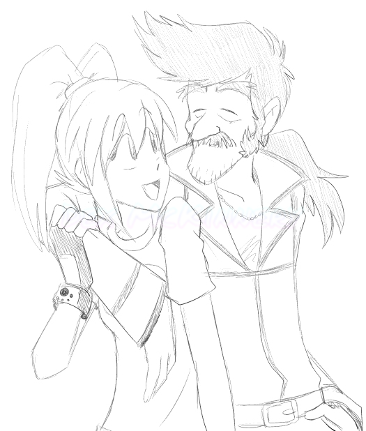 Request Art of Pony and Griffin (Bokujou Monogatari/Story of Seasons/Harvest Moon Another Wonderful Life) (2011-08-07)