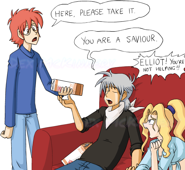 Elliot, Vaughn and Julia (Bokujou Monogatari/Story of Seasons/Harvest Moon Island of Happiness) (2011-11-05)