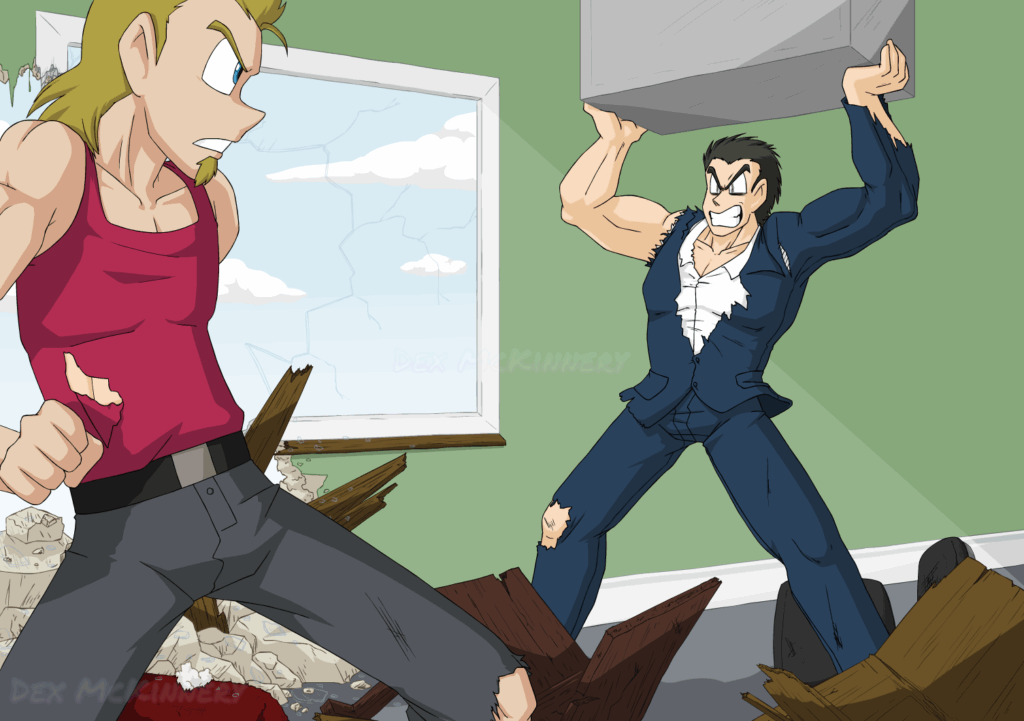 Art Trade of Aspen and Dean from Power Saver for Gemma (niftihalostudios.com) (2012-01-28)