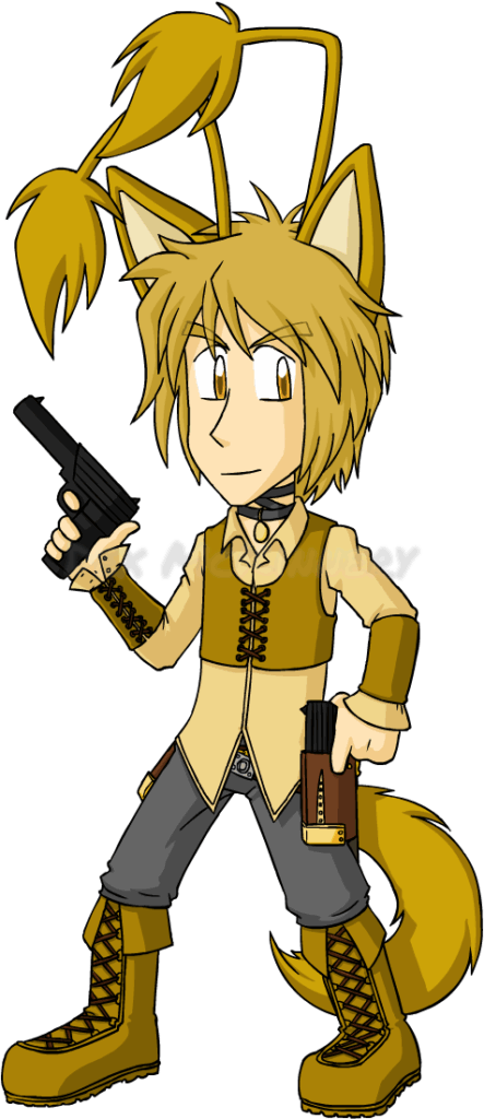 Gift art chibi of Axe for Hikarii (hikums) (2012-05-31)