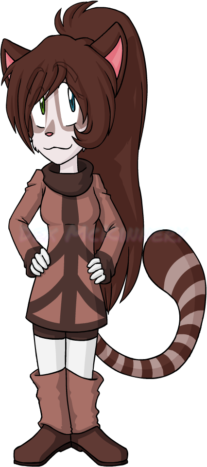 Christmas Gift Art of one of Fey's characters for Fey (2012-12-18)