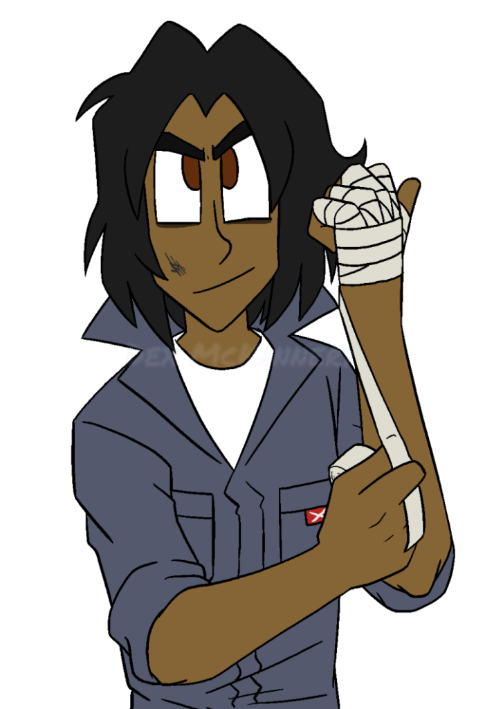 Christmas Gift art of Xavier for Steele (2014-12-21)