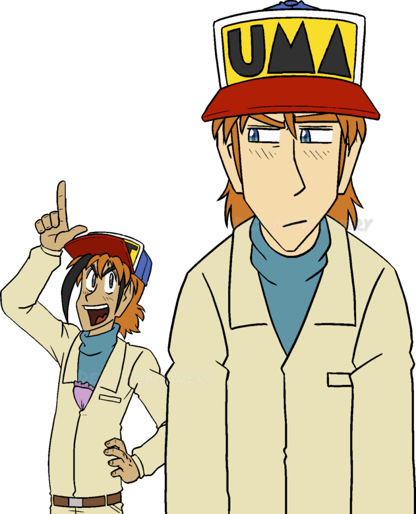 Gray and Kai (Bokujou Monogatari/Story of Seasons/Harvest Moon Friends of Mineral Town) (2021-02-24)