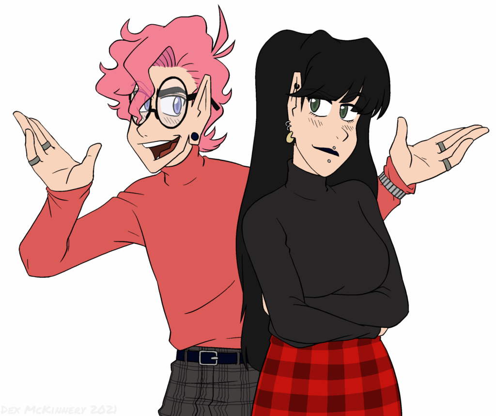 Art of Ashton and Cheyenne for NDJoJo (2021-11-09)
