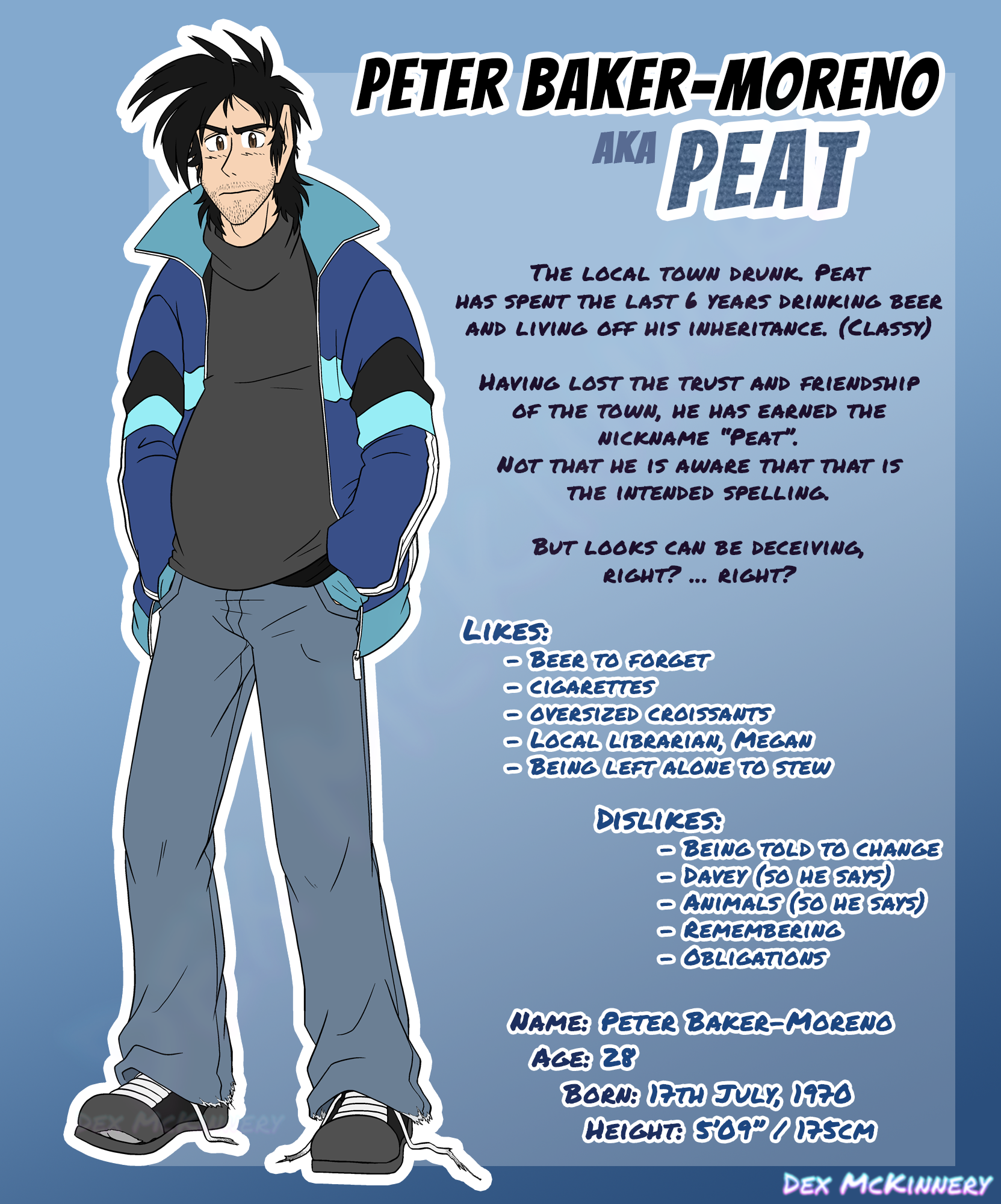 Mini reference sheet for Peat (re:Peat) (drawn 2025-09-22)