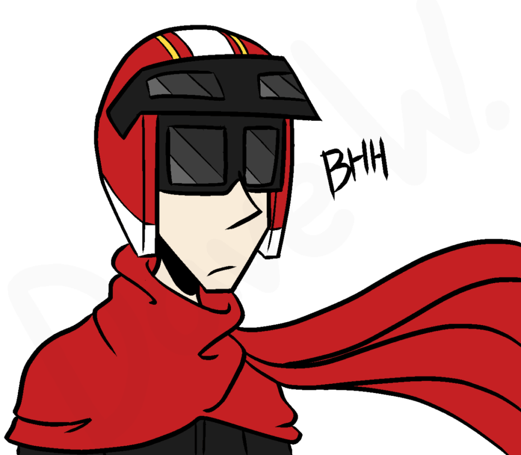 Chester Docherty (as Bike Helmet Hero) by DaveW (2021-03-06)
