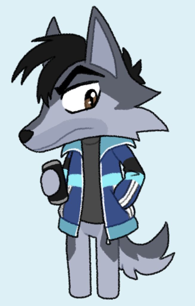 Peat (Animal Crossing style) by DeathByUFO (2024-09-29)