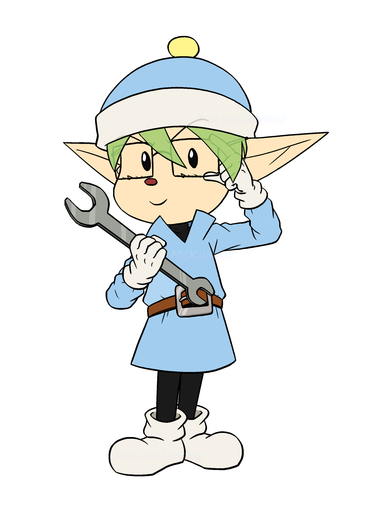 Light Blue Harvest/Nature Sprite from Minna de Bokujou Monogatari (Massive Bokumono Collab 2026) (2025-11-21)