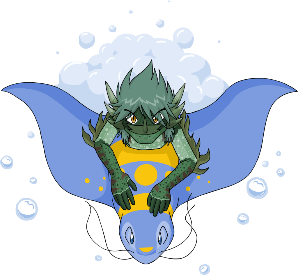 Gift art of Orca for Yomaru (2009-03-13)