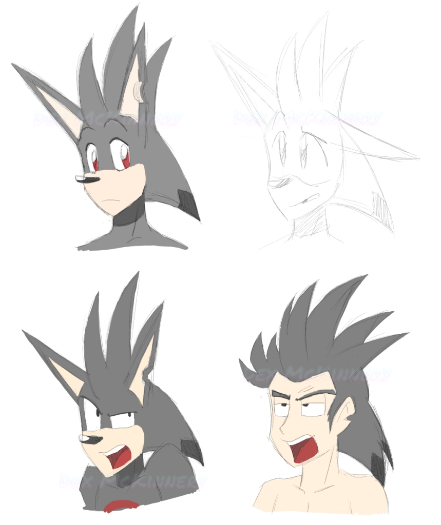 Sketches of Sade Monterey for Raichu288 (2011-03-02)