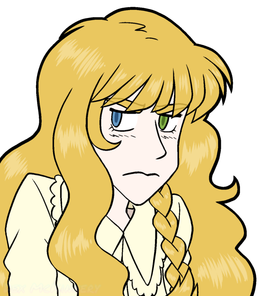 Christmas art of Maeve for Rae (ironfloret) (2025-12-19)